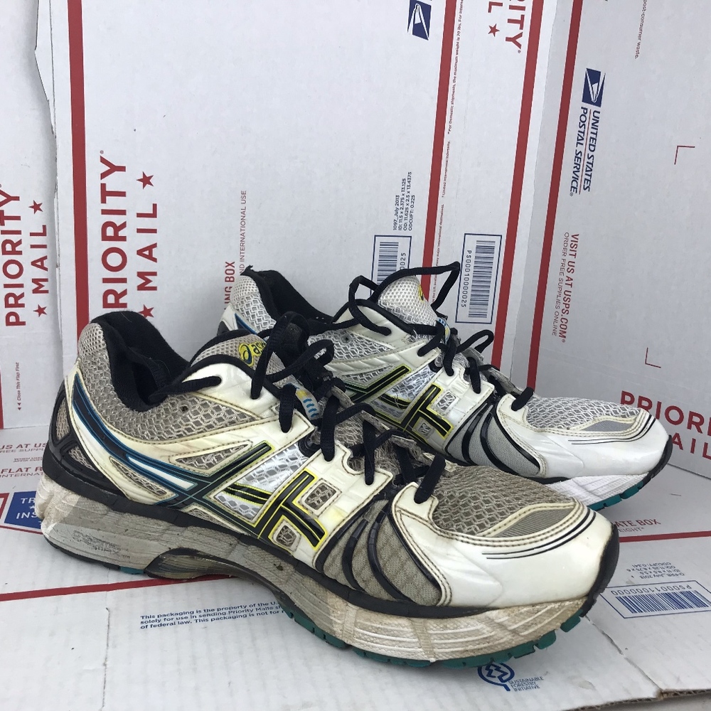 Used 2 Left Shoes Asics Mens Gel Kayano 18